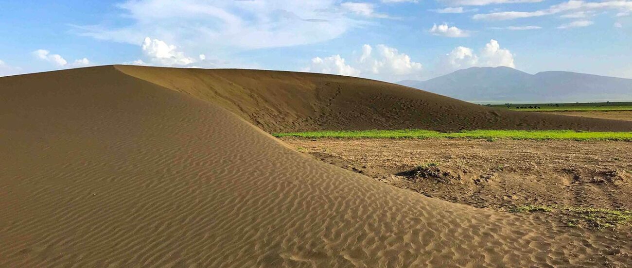 shifting sand