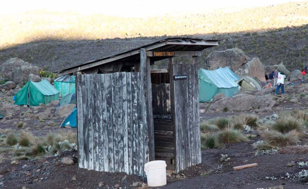 public toilet kilimanjaro 