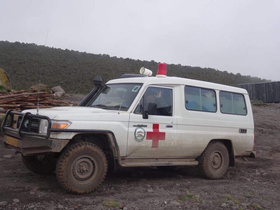vehicle evacuation Kilimanjaro 